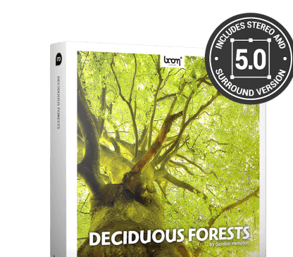 Boom Library Deciduous Forests STEREO and SURROUND WAV